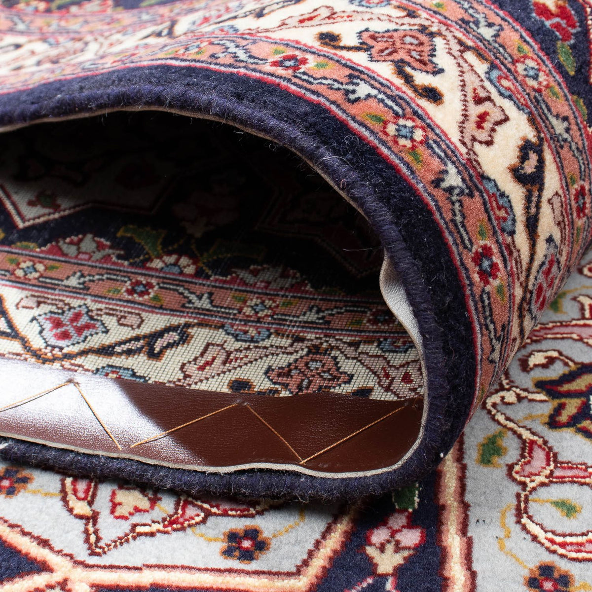 Dywan perski - Tabriz - Królewski - 298 x 253 cm - wielokolorowy