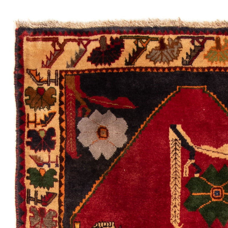 Perski dywan - Nomadyczny - 188 x 108 cm - czerwony