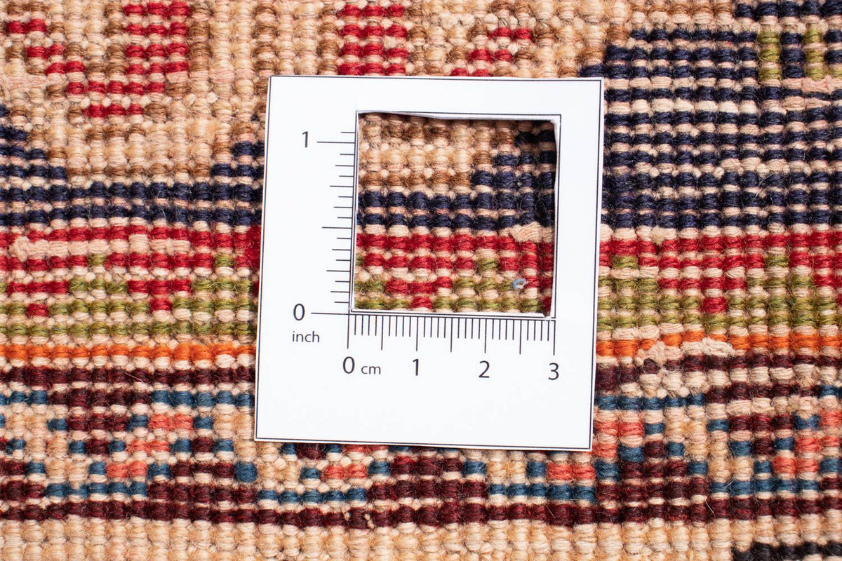 Perski dywan - Nomadyczny - 302 x 214 cm - ciemna czerwień