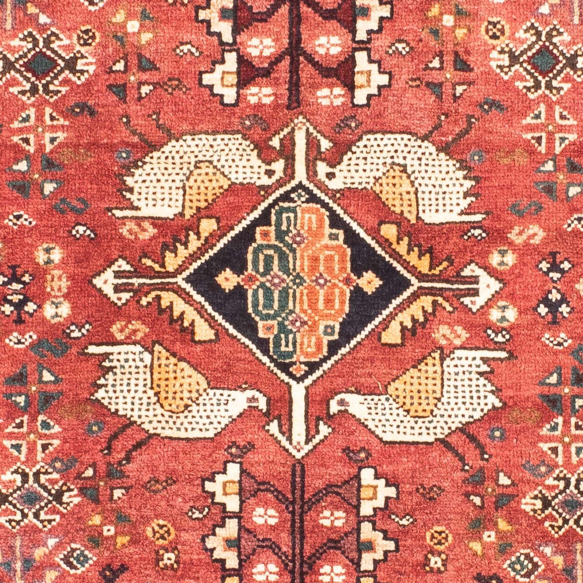 Biegacz Perski dywan - Nomadyczny - 160 x 83 cm - ciemna czerwień