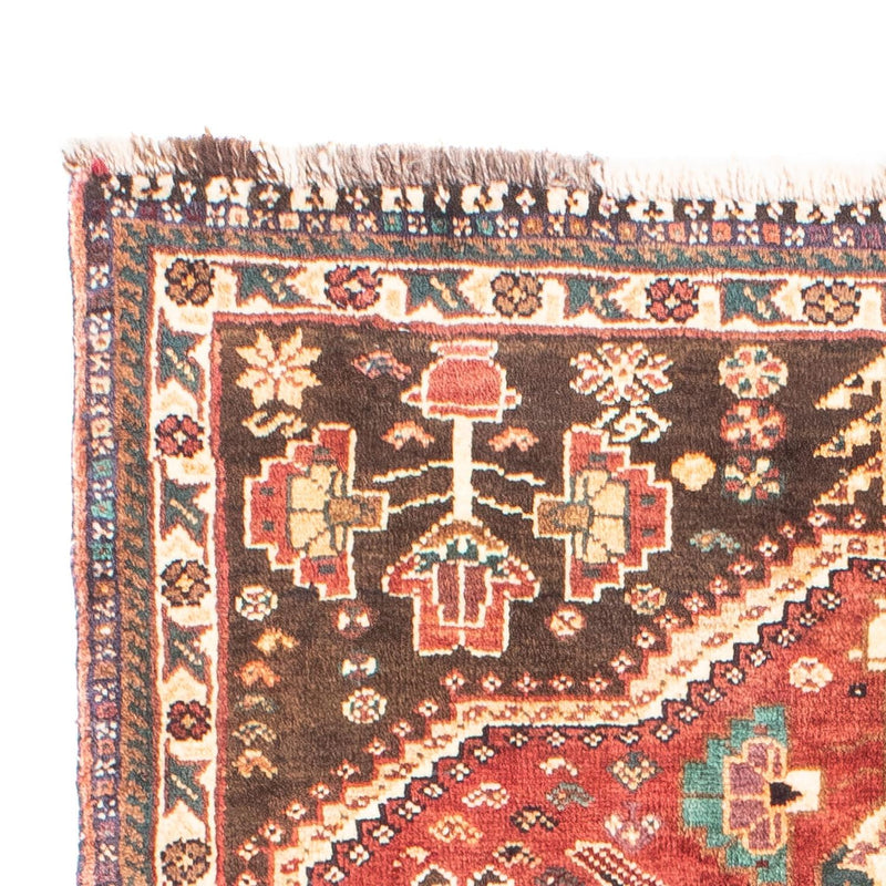 Biegacz Perski dywan - Nomadyczny - 160 x 83 cm - ciemna czerwień