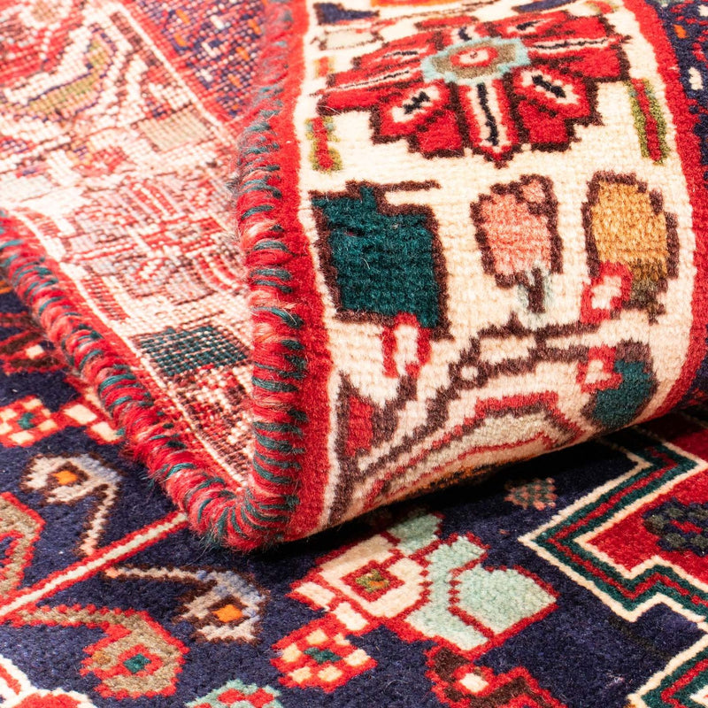 Perski dywan - Nomadyczny - 148 x 121 cm - czerwony