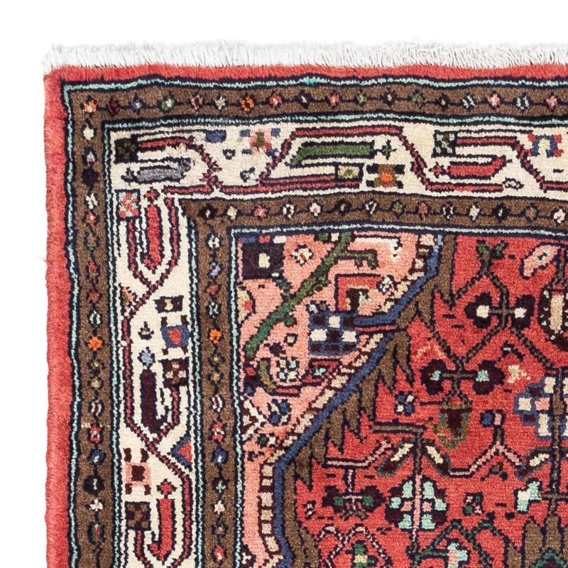 Perski dywan - Nomadyczny - 132 x 82 cm - czerwony