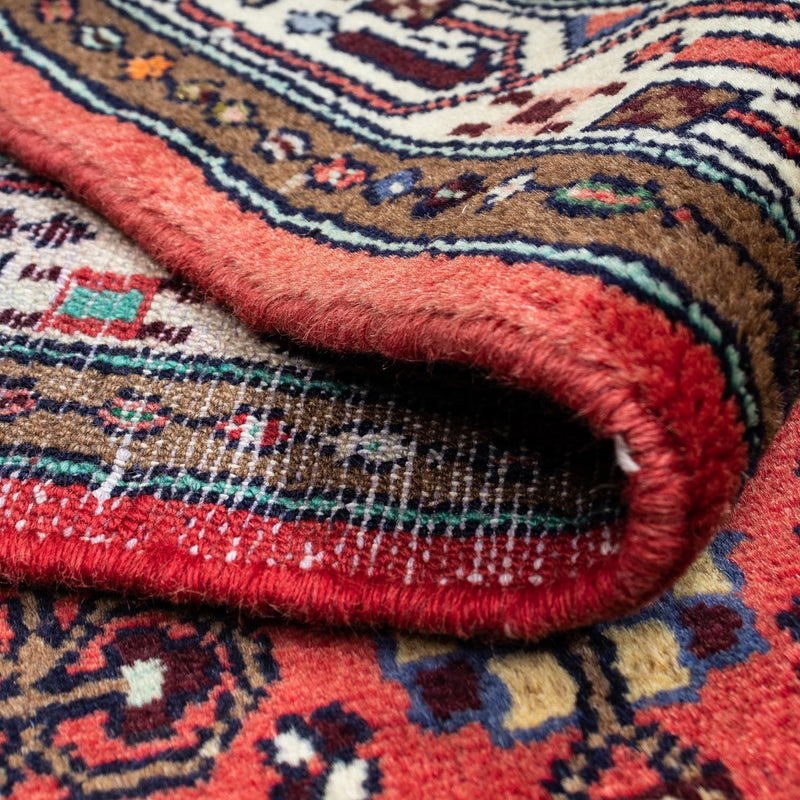 Perski dywan - Nomadyczny - 132 x 82 cm - czerwony