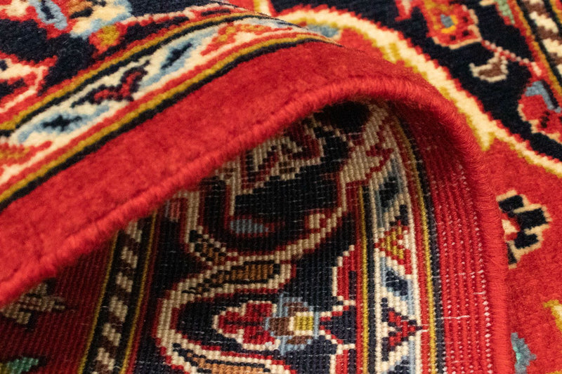 Dywan perski - Keshan - 124 x 68 cm - ciemna czerwień