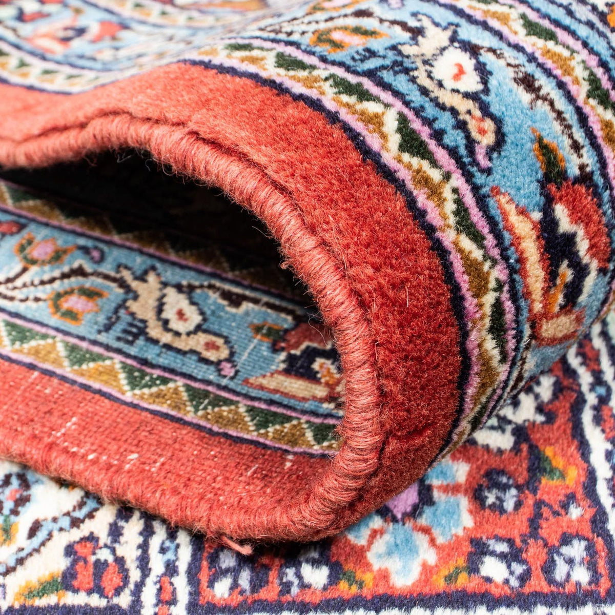 Dywan perski - Klasyczny - 302 x 202 cm - ciemna czerwień