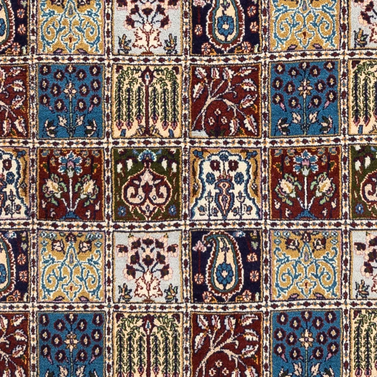 Dywan perski - Klasyczny - 245 x 155 cm - ciemna czerwień