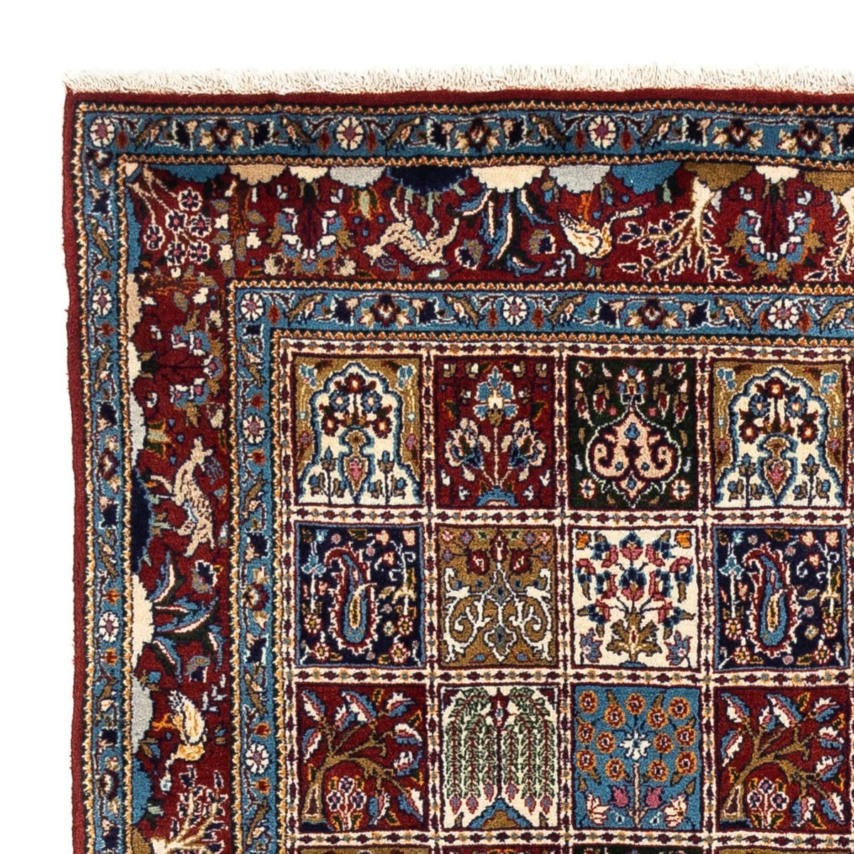 Dywan perski - Klasyczny - 240 x 147 cm - ciemna czerwień