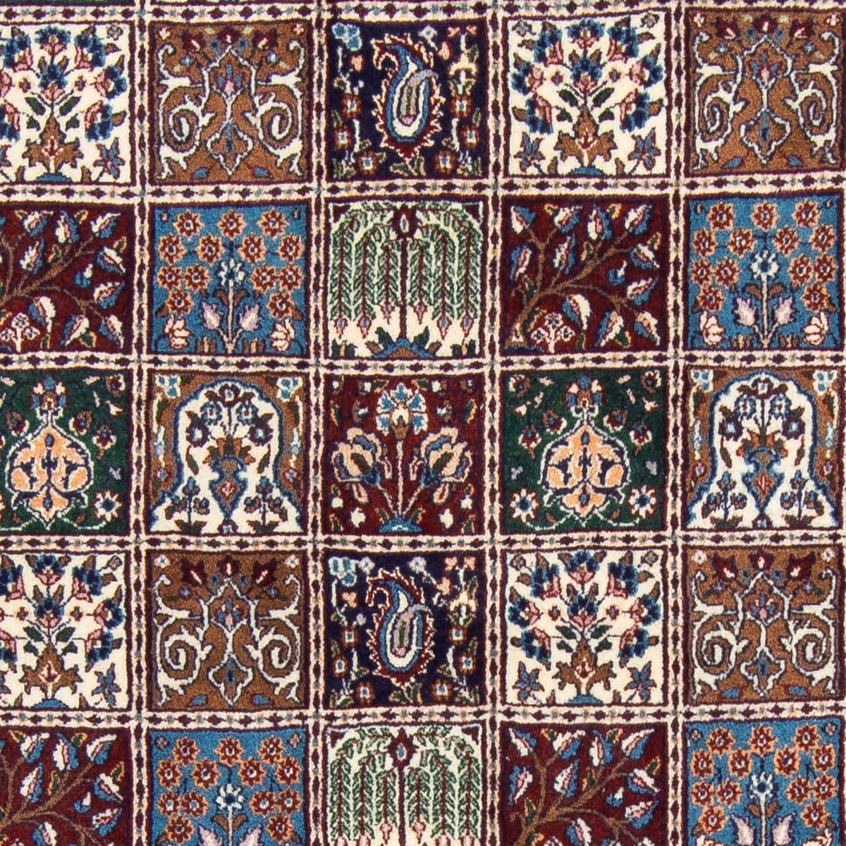 Dywan perski - Klasyczny - 288 x 204 cm - ciemna czerwień