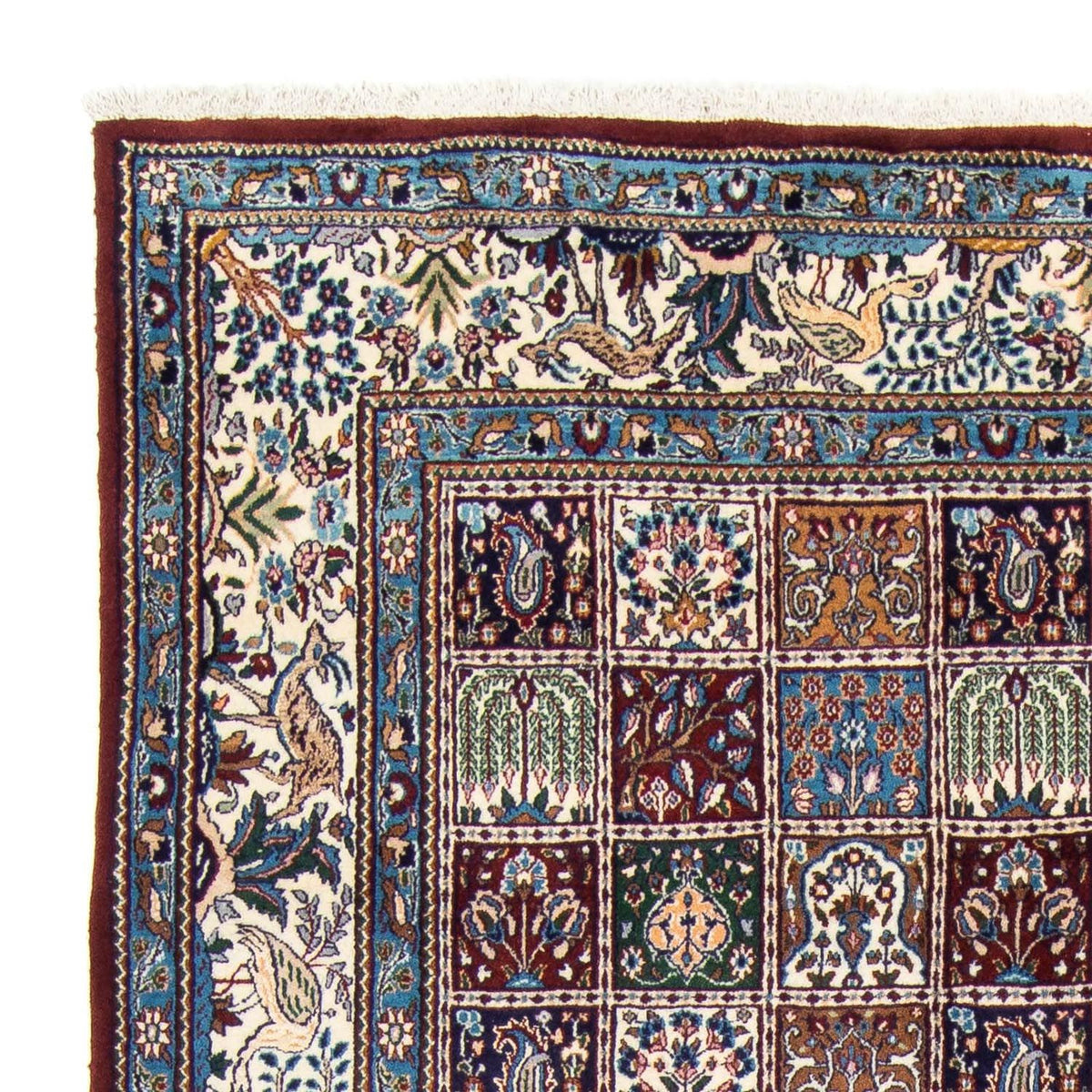 Dywan perski - Klasyczny - 288 x 204 cm - ciemna czerwień