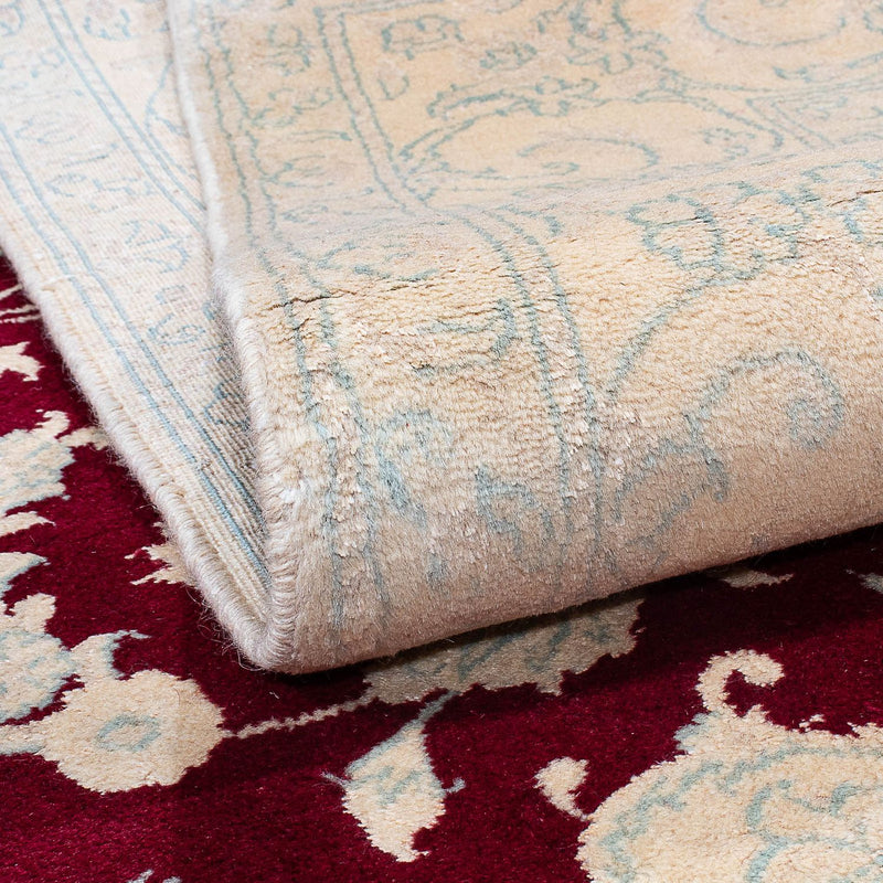 Dywan perski - Nain - 288 x 194 cm - ciemna czerwień