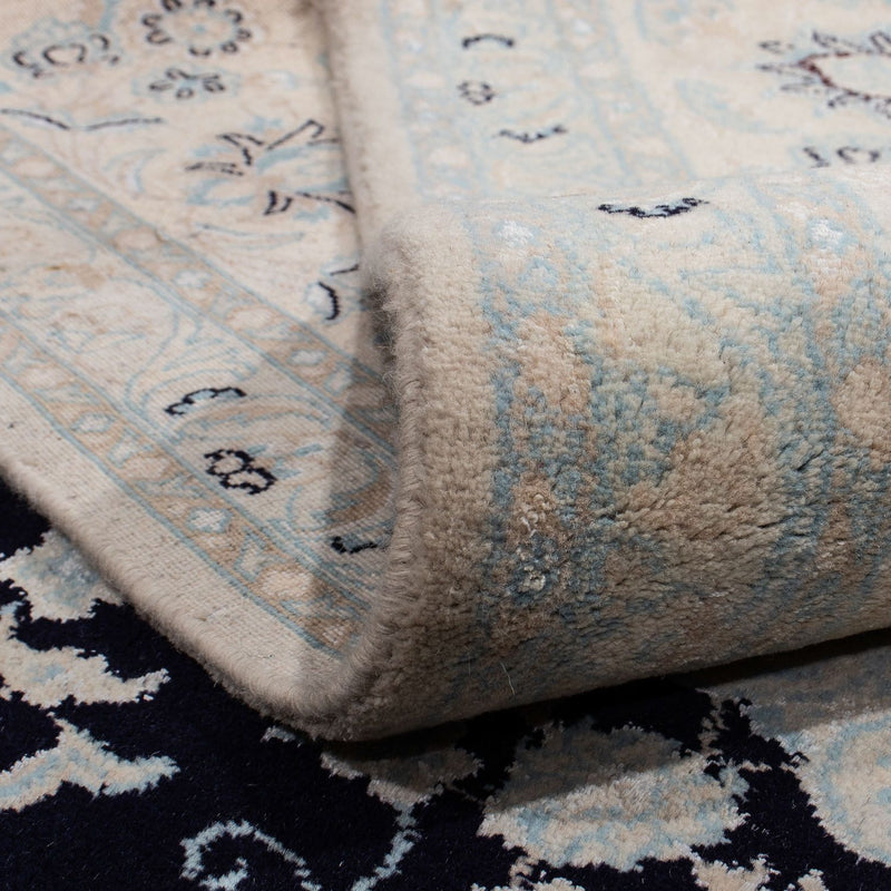 Dywan perski - Nain - 352 x 253 cm - ciemnoniebieski