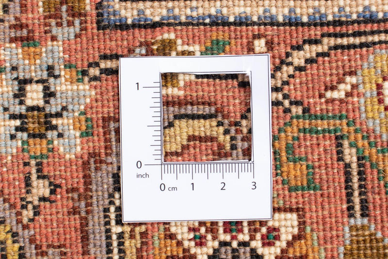 Dywan perski - Tabriz - Królewski - 256 x 248 cm - brązowy