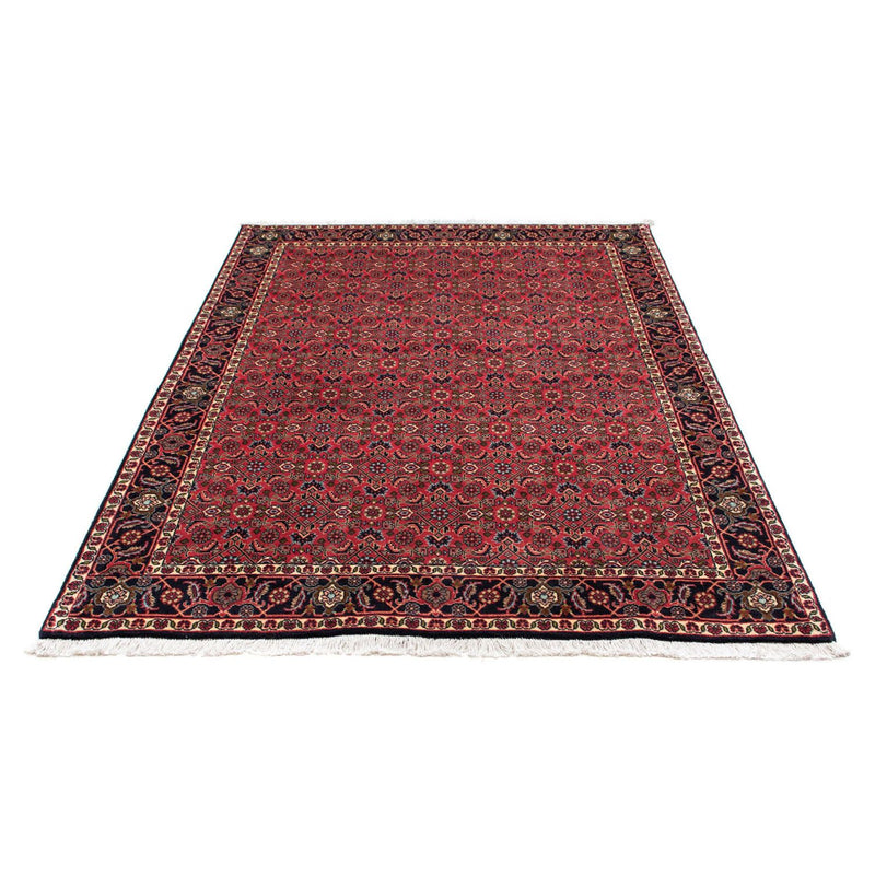Dywan perski - Bijar - 206 x 140 cm - czerwony