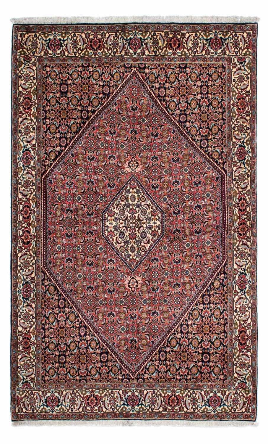 Dywan perski - Bijar - 231 x 141 cm - czerwony