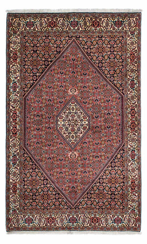 Dywan perski - Bijar - 231 x 141 cm - czerwony