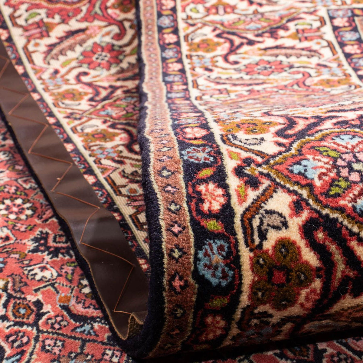 Dywan perski - Bijar - 300 x 200 cm - ciemna czerwień