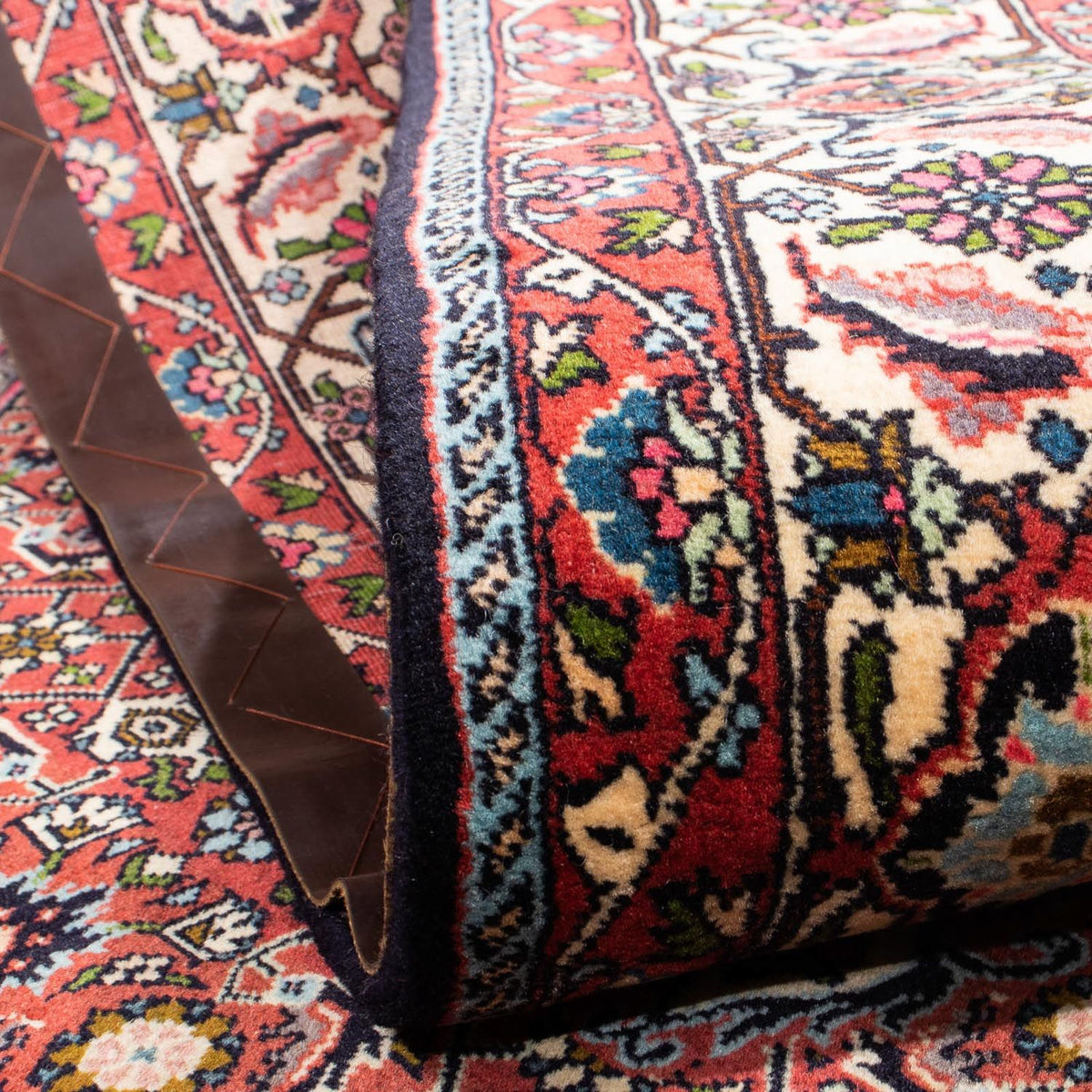 Dywan perski - Bijar - 291 x 196 cm - jasna czerwień