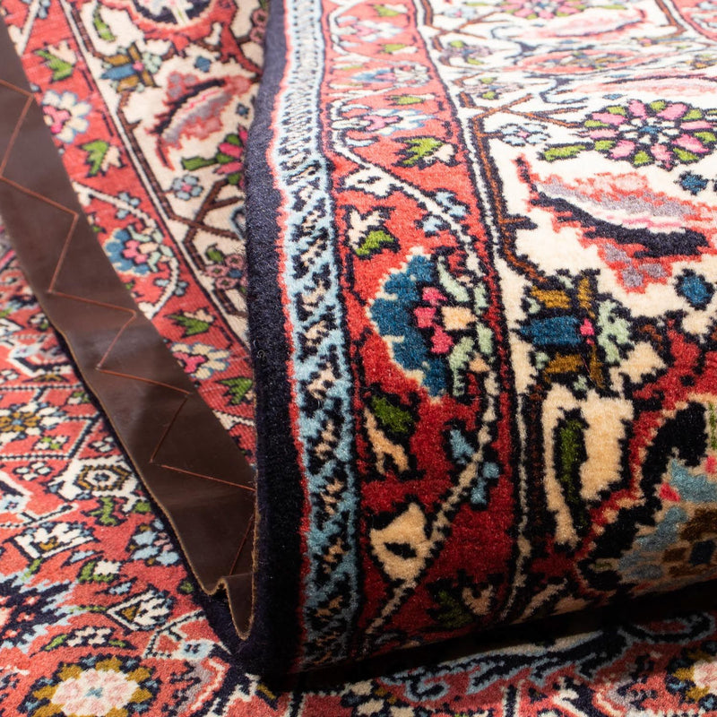 Dywan perski - Bijar - 291 x 196 cm - jasna czerwień