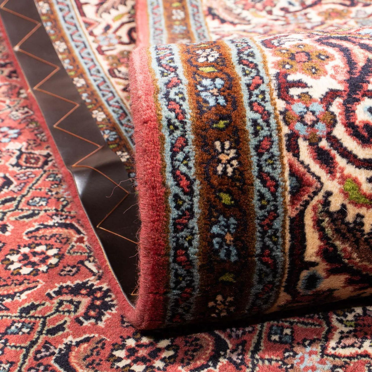 Dywan perski - Bijar - 298 x 206 cm - brązowy