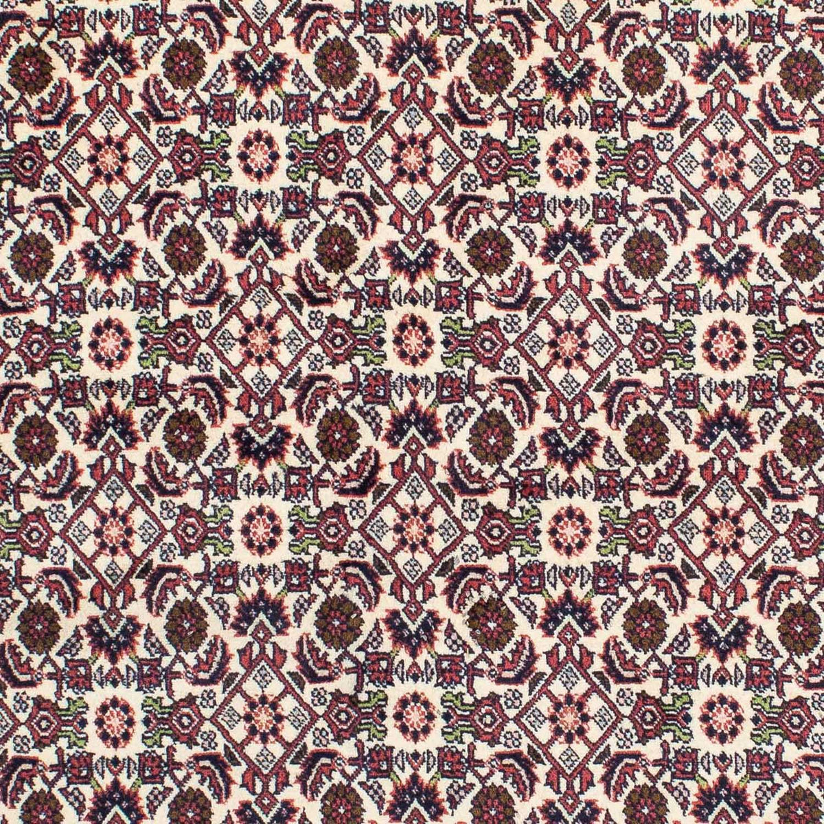 Dywan perski - Bijar - 207 x 128 cm - ciemnoniebieski