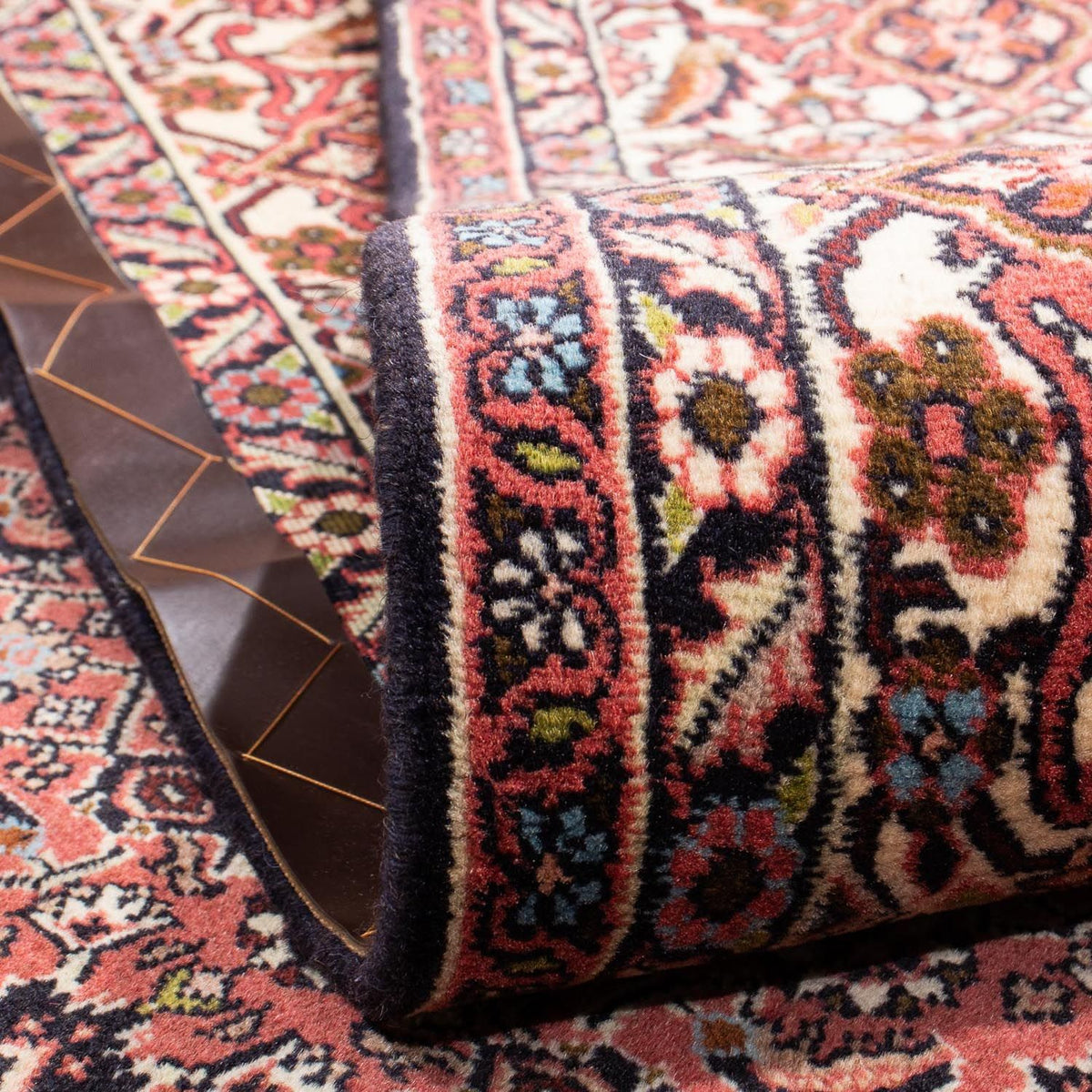 Dywan perski - Bijar - 308 x 204 cm - brązowy