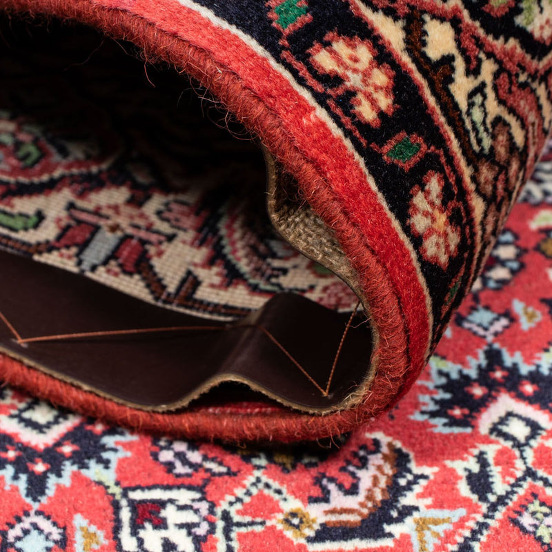 Dywan perski - Bijar - 233 x 138 cm - czerwony