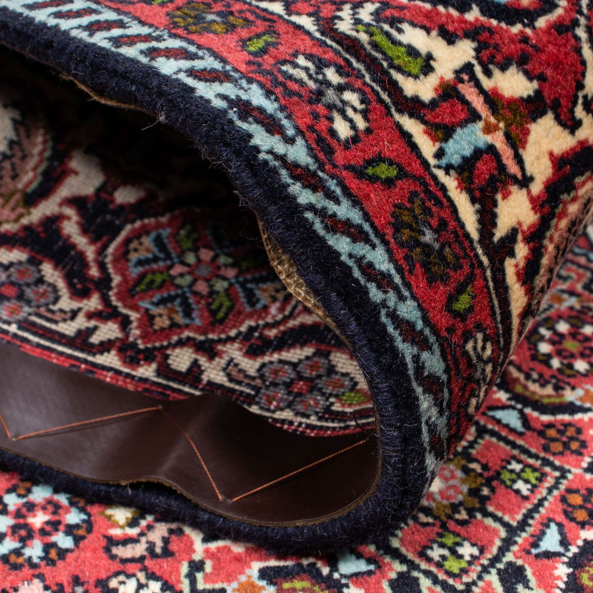 Dywan perski - Bijar - 224 x 140 cm - czerwony