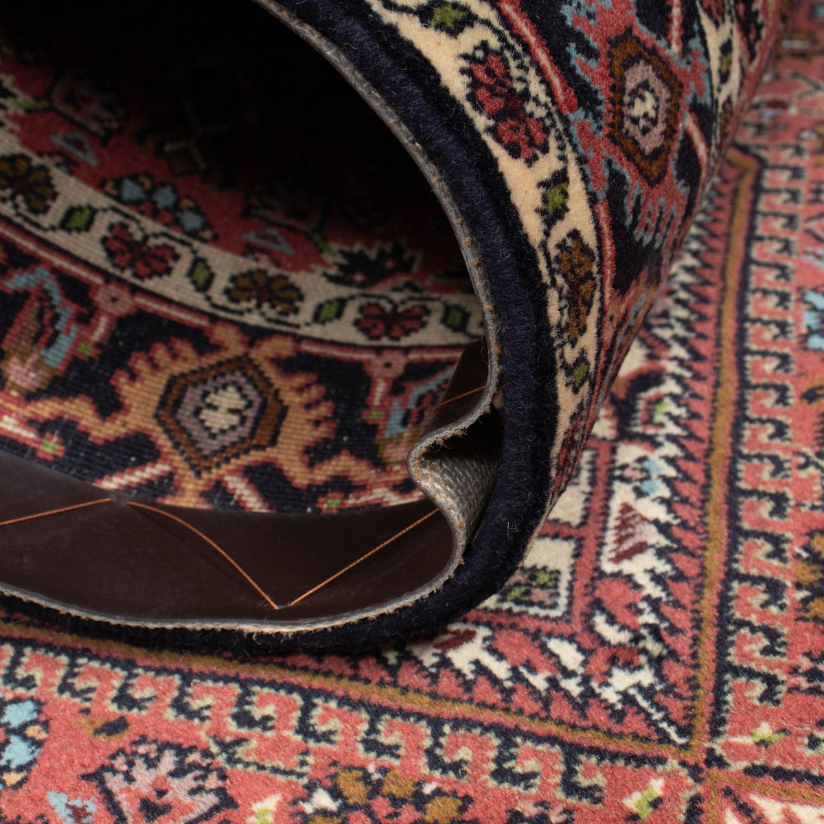 Biegacz Dywan perski - Bijar - 297 x 84 cm - jasna czerwień