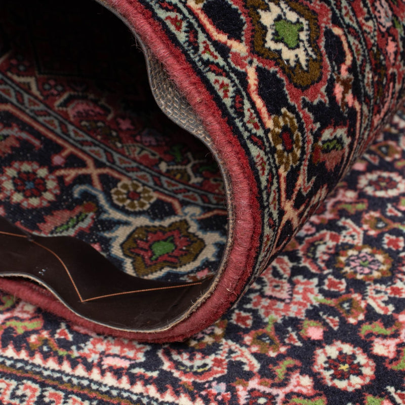 Biegacz Dywan perski - Bijar - 298 x 82 cm - jasna czerwień