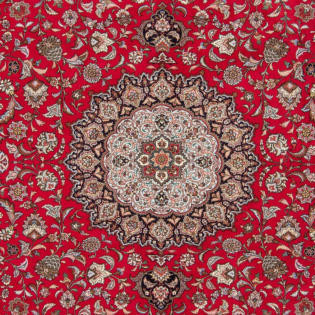Dywan perski - Tabriz - Królewski - 300 x 245 cm - czerwony