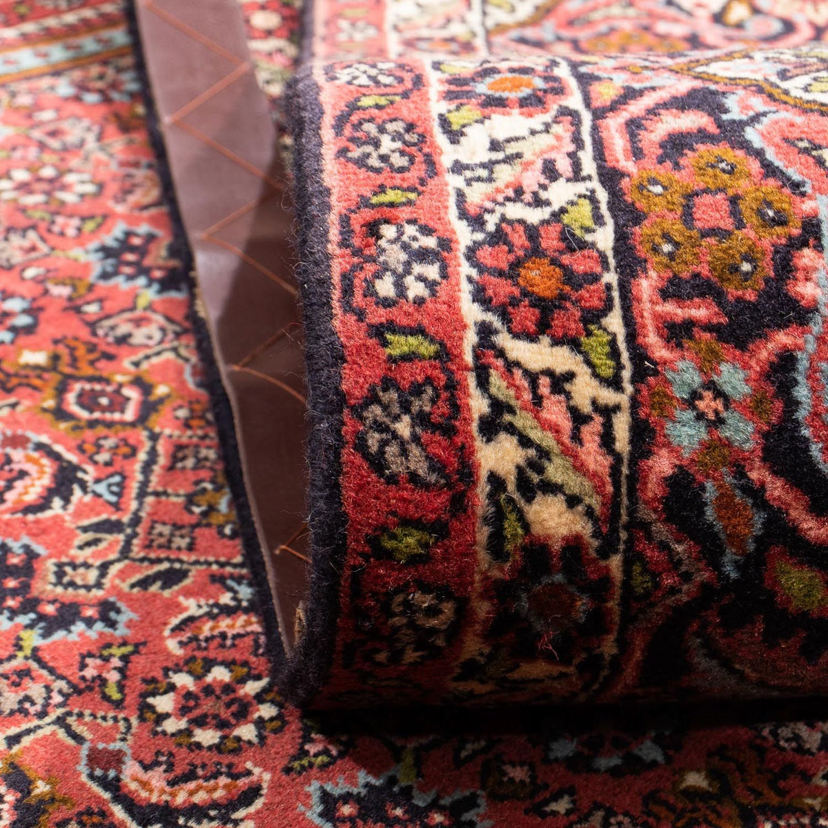 Dywan perski - Bijar - 321 x 197 cm - brązowy