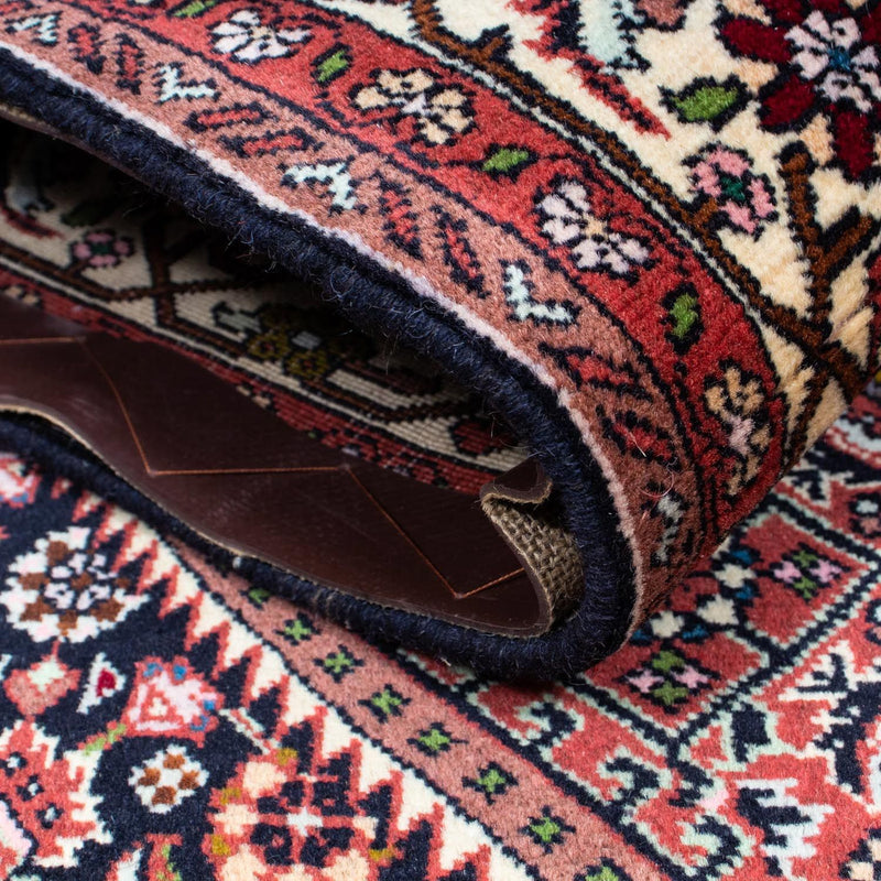 Dywan perski - Bijar - 220 x 136 cm - czerwony