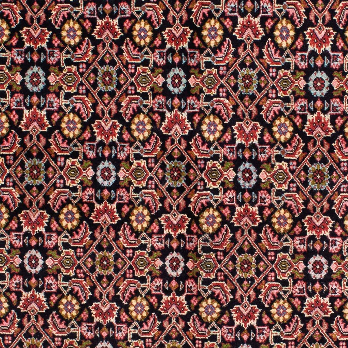 Dywan perski - Bijar - 215 x 140 cm - ciemnoniebieski