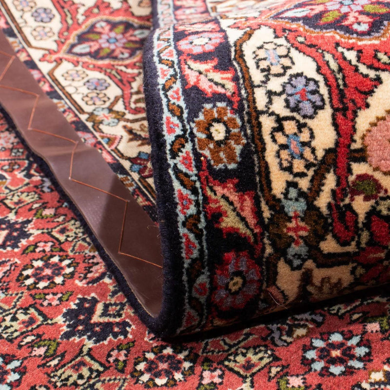 Dywan perski - Bijar - 298 x 198 cm - ciemna czerwień