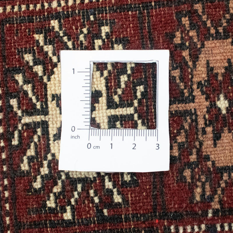 Afgański dywan - Bukhara - 178 x 122 cm - czerwony