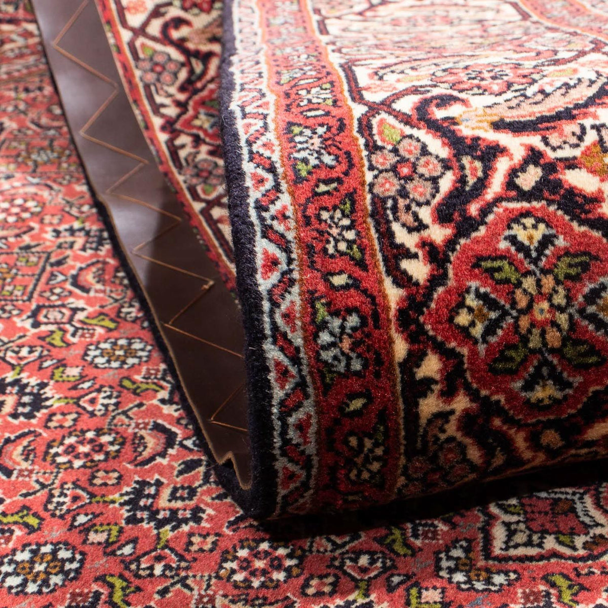 Dywan perski - Bijar - 265 x 171 cm - brązowy