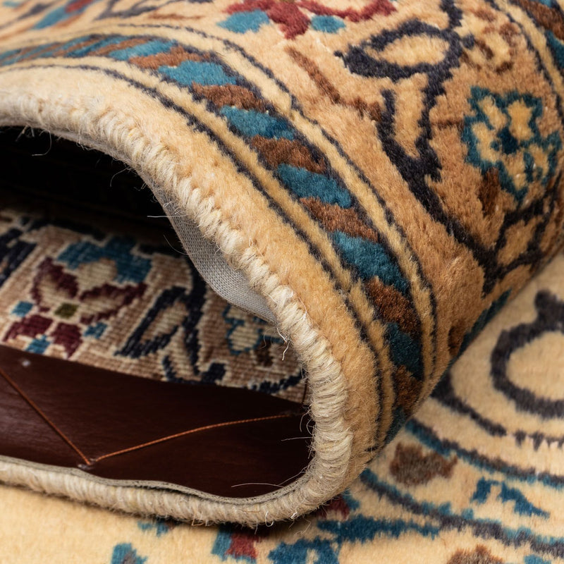 Dywan perski - Nain - Królewski - 340 x 240 cm - ciemny beż