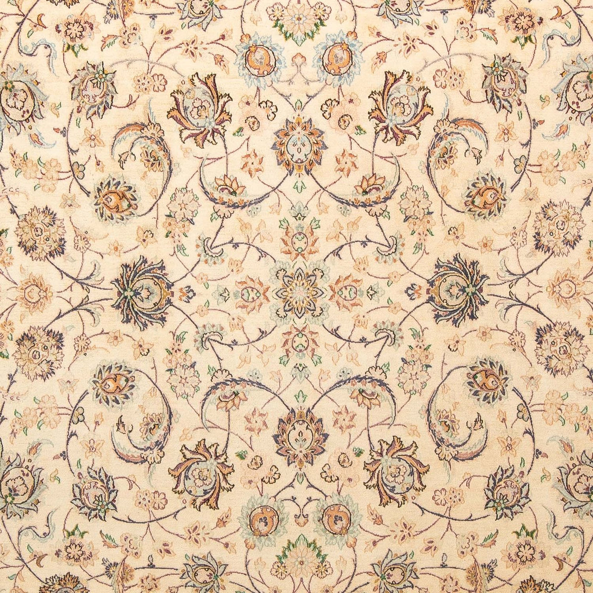 Dywan perski - Isfahan - Premium - 308 x 203 cm - beżowy