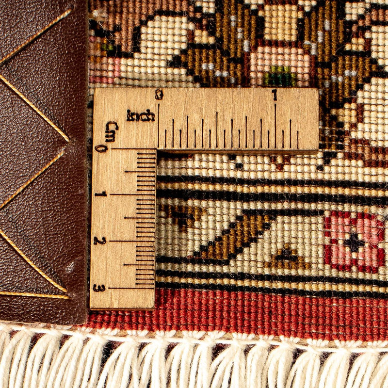 Dywan perski - Tabriz - Królewski - 359 x 254 cm - czerwony