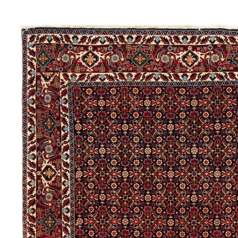Dywan perski - Bijar - 248 x 205 cm - ciemna czerwień