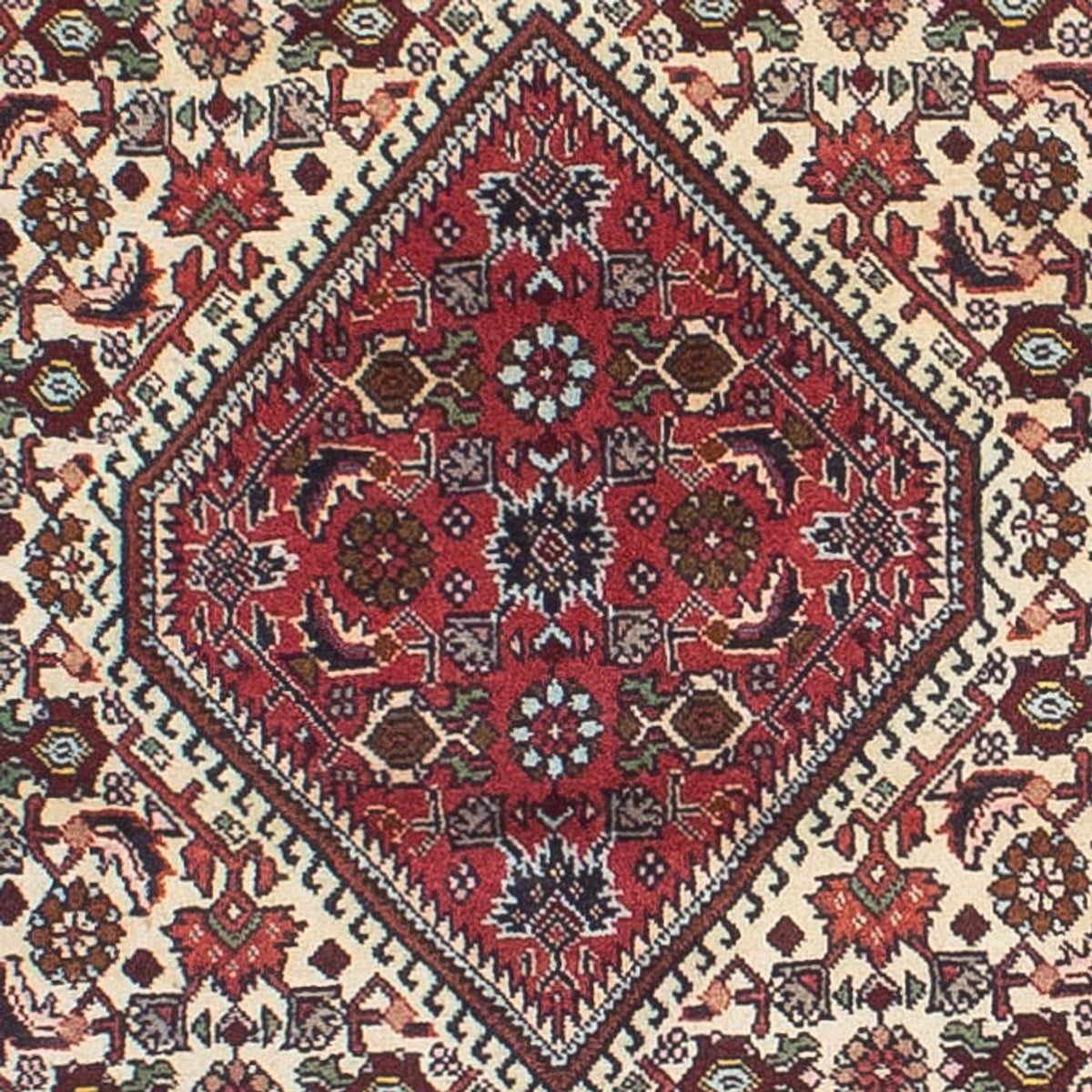 Biegacz Dywan perski - Bijar - 300 x 83 cm - wielokolorowy