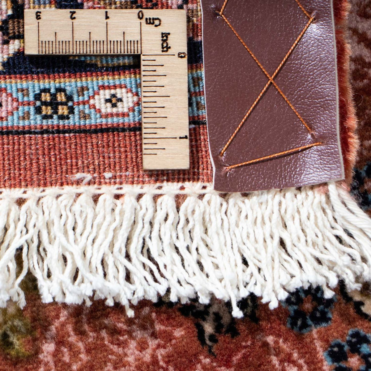 Biegacz Dywan perski - Ghom - 192 x 68 cm - rdza