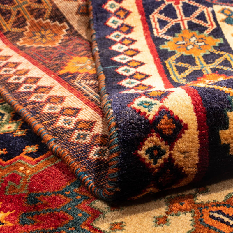 Perski dywan - Nomadyczny - 280 x 202 cm - ciemna czerwień