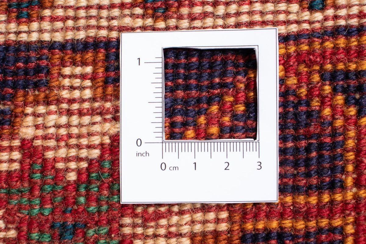 Perski dywan - Nomadyczny - 280 x 202 cm - ciemna czerwień