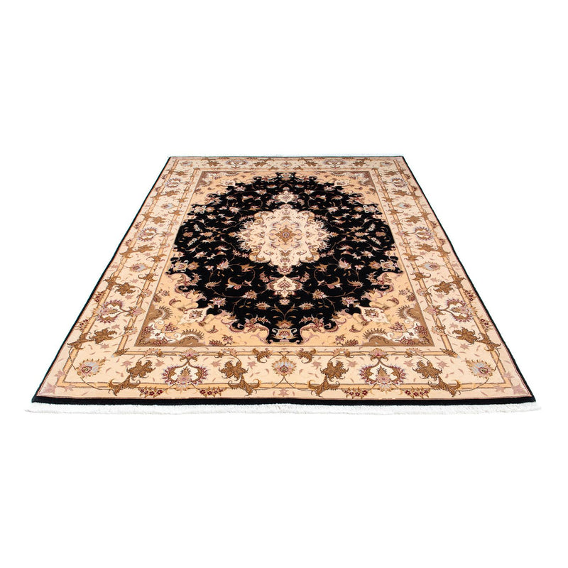 Dywan perski - Tabriz - Królewski - 242 x 163 cm - ciemnoniebieski