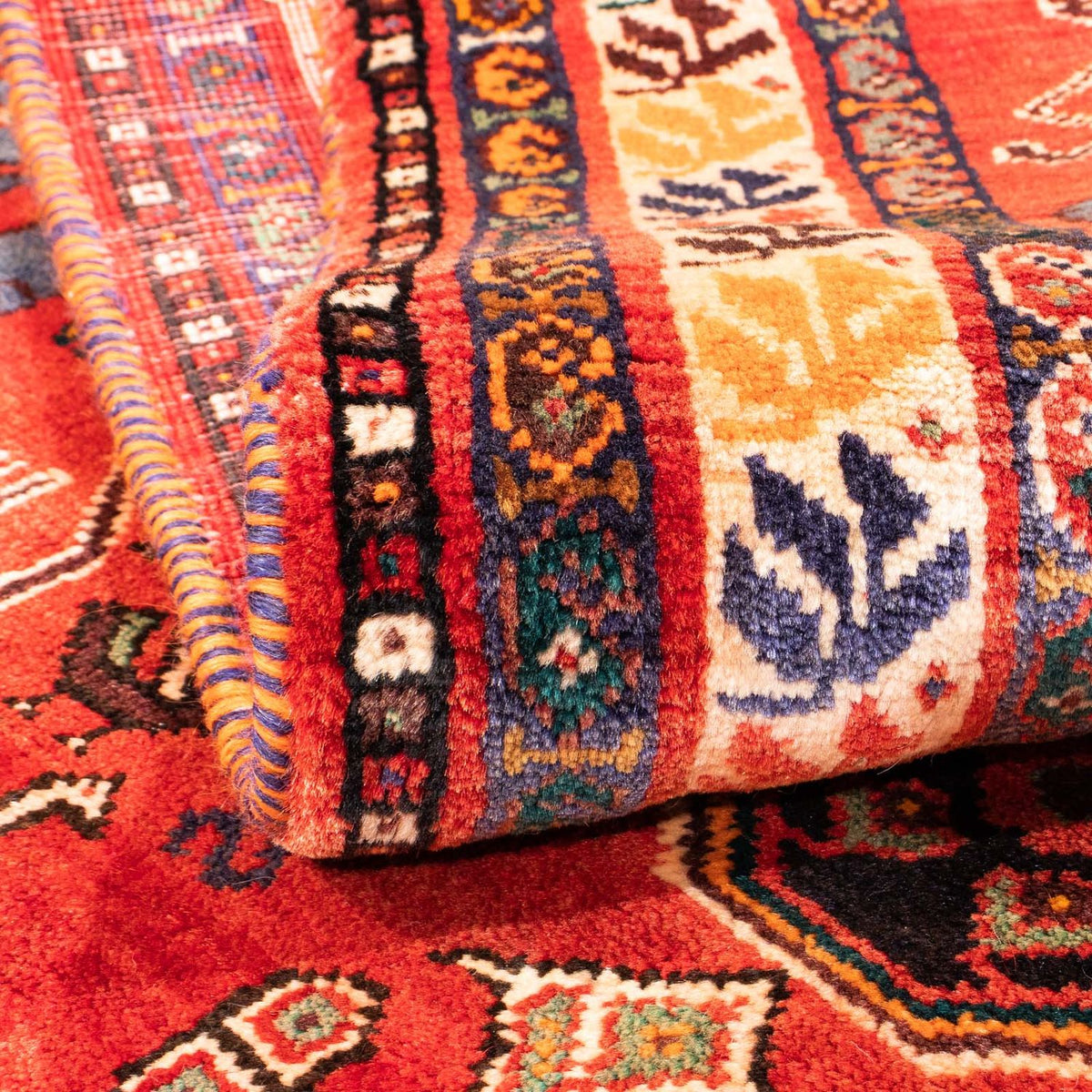 Perski dywan - Nomadyczny - 153 x 120 cm - czerwony