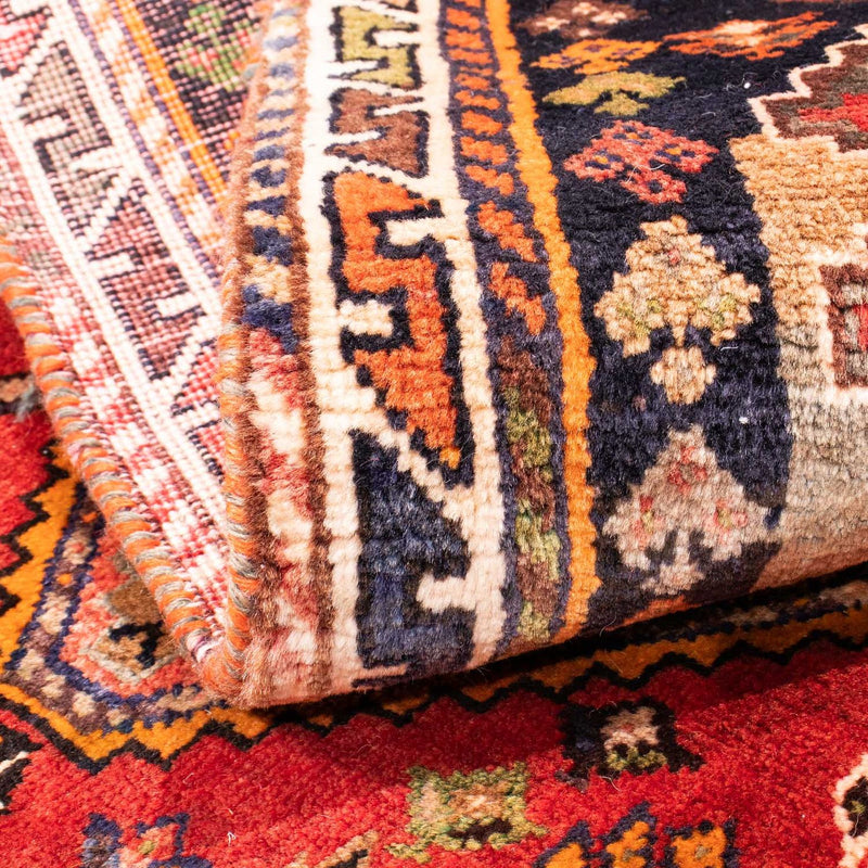 Perski dywan - Nomadyczny - 150 x 84 cm - czerwony