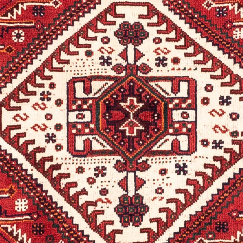 Perski dywan - Nomadyczny - 277 x 178 cm - ciemna czerwień