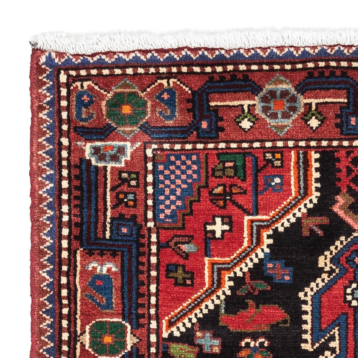 Perski dywan - Nomadyczny - 133 x 80 cm - czerwony